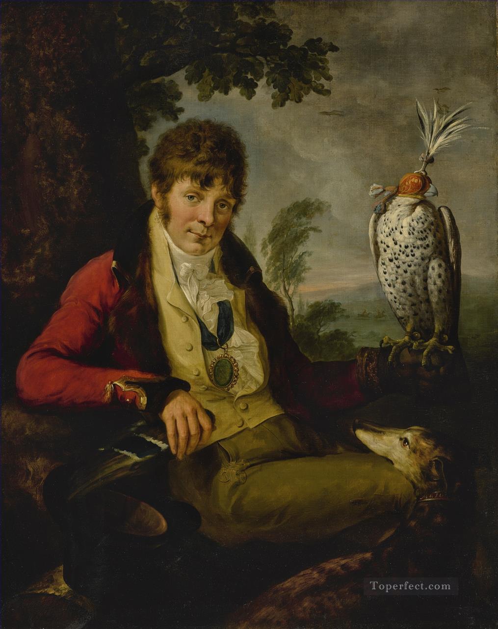トーマス・ソーントン大佐の肖像 フィリップ・ライナグル油絵